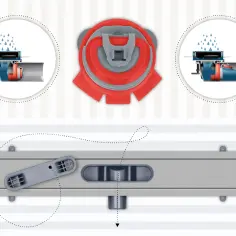 Mechanizm zapobiegający powstawaniu nieprzyjemnych zapachów z odpływu. Pokazuje budowę syfonu i jego działanie.